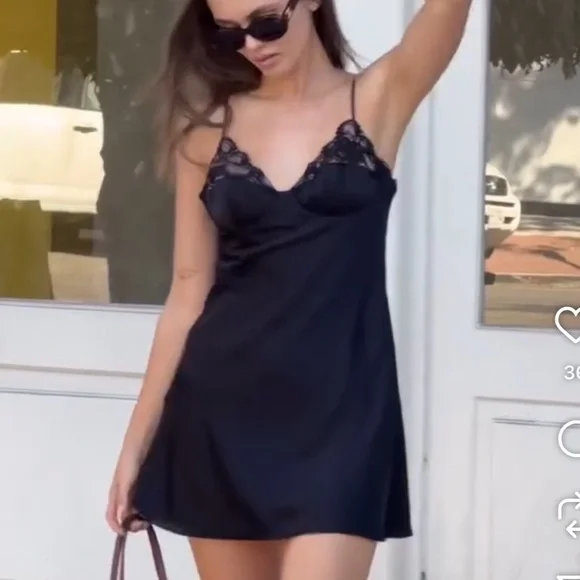 New Katie May x Lily Easton Emilia Dress in Black